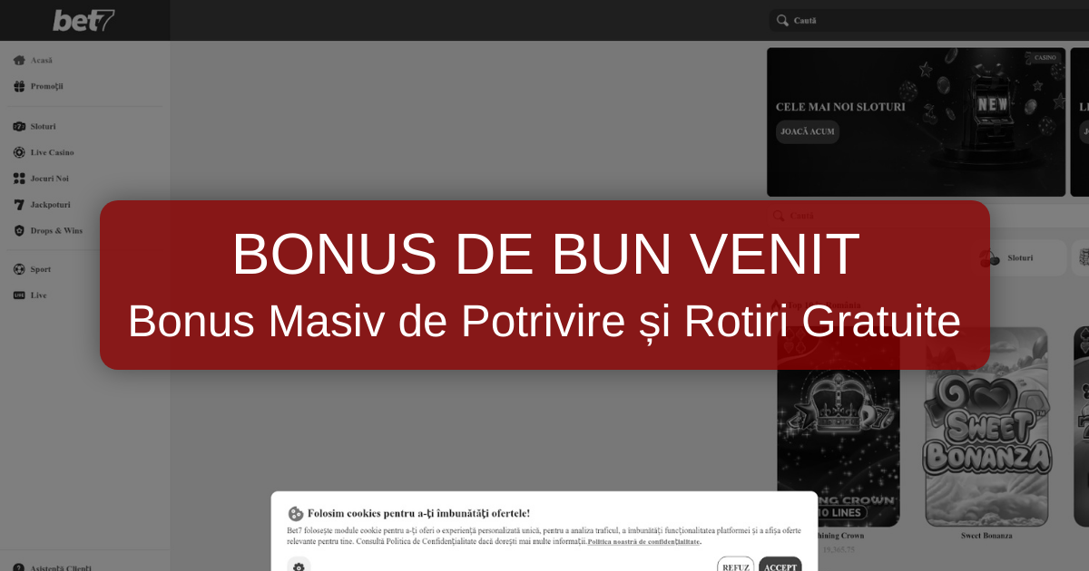 Bet7 Casino Romania